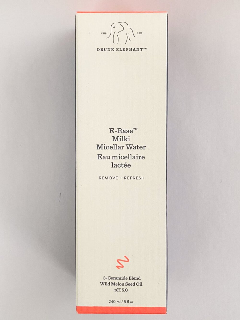Drunk Elephant E-Rase Milki Micellar Water Full Size 240ml 8 fl oz New